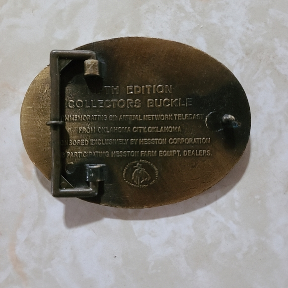 Hesston belt buckle - Picture 2 of 2